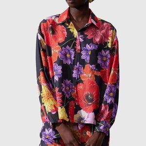 NWT The Wolf Gang Indiana Shirt Blooms